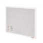 Πίνακας από λευκό φελλό VEVOR 48"x36" με λινό επιφάνεια – Κομψός πίνακας ανακοινώσεων τοίχου για σπίτι, σχολείο, γραφείο – Κομψός και λειτουργικός πίνακας ανακοινώσεων