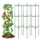 VEVOR 4 Packs Κλουβιά ντομάτας για κήπο, 63 ιντσών Tomato Trellis Plant Stakes Support, Stackable Tall Plant Support Cage, για υπερυψωμένο κρεβάτι κήπου, λαχανικά λουλούδια και αναρριχώμενα φυτά