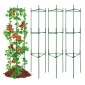 VEVOR 4 Packs Κλουβιά ντομάτας για κήπο, 63 ιντσών Tomato Trellis Plant Stakes Support, Stackable Tall Plant Support Cage, για υπερυψωμένο κρεβάτι κήπου, λαχανικά λουλούδια και αναρριχώμενα φυτά
