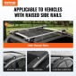 VEVOR Universal Roof Rack Crossbar 132,1 cm μήκος για όχημα με υπερυψωμένη πλαϊνή ράγα