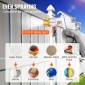Δοχείο πίεσης βαφής VEVOR, 30 L/7,5 gal Πλήρως αυτόματο δοχείο δοχείου πίεσης ανάδευσης, Ρυθμιζόμενη πίεση 70 psi, δοχείο βαφής δοχείου πίεσης με πιστόλι και σωλήνες ψεκασμού, για βιομηχανική βαφή οικιακής διακόσμησης
