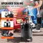 Δοχείο πίεσης βαφής VEVOR, 30 L/7,5 gal Πλήρως αυτόματο δοχείο δοχείου πίεσης ανάδευσης, Ρυθμιζόμενη πίεση 70 psi, δοχείο βαφής δοχείου πίεσης με πιστόλι και σωλήνες ψεκασμού, για βιομηχανική βαφή οικιακής διακόσμησης