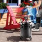 Δοχείο πίεσης βαφής VEVOR, 30 L/7,5 gal Πλήρως αυτόματο δοχείο δοχείου πίεσης ανάδευσης, Ρυθμιζόμενη πίεση 70 psi, δοχείο βαφής δοχείου πίεσης με πιστόλι και σωλήνες ψεκασμού, για βιομηχανική βαφή οικιακής διακόσμησης