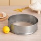 VEVOR Flour Sieve Fine Mesh, 10 Mesh Flour Sifter, 304 Stainless Steel Fine Mesh Sifter Food-grade, Dia.Διχτυωτές 12,6" για ψήσιμο, Διχτυωτή τρύπα 5 μεγεθών για Mungbean, ρύζι, αλεύρι, μαργαριτάρι σε σκόνη