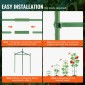 VEVOR 6 Packs Κλουβιά ντομάτας για κήπο, 48 ιντσών Tomato Trellis Plant Stakes Support, Stackable Tall Plant Support Cage, για υπερυψωμένο κρεβάτι κήπου, λαχανικά λουλούδια και αναρριχώμενα φυτά