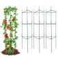 VEVOR 6 Packs Κλουβιά ντομάτας για κήπο, 48 ιντσών Tomato Trellis Plant Stakes Support, Stackable Tall Plant Support Cage, για υπερυψωμένο κρεβάτι κήπου, λαχανικά λουλούδια και αναρριχώμενα φυτά