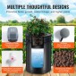 VEVOR DWC Hydroponics Grow System, Hydroponic Growing System with Top Drip Kit, Deep Water Culture 5-Gallon 4 Buckets, with Air Pump, Air Stones και Water Level Device for Leafy Lagetables
