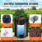 VEVOR RDWC Hydroponics System Recirculating Deep Water Culture 4 Buckets 18,9 L