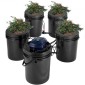 VEVOR RDWC Hydroponics System Recirculating Deep Water Culture 4 Buckets 18,9 L