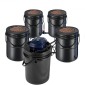 VEVOR RDWC Hydroponics System Recirculating Deep Water Culture 4 Buckets 18,9 L