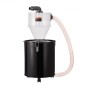 VEVOR Cyclone Dust Separator with Metal Tank, 4" Retrofit Cyclone Separator for Dust Collectors, ABS Dust Support With 2" Hole O.D.Σύνδεσμος & σωλήνας για υγρές/στεγνές ηλεκτρικές σκούπες καταστήματος, Ταιριάζει σε δοχείο 50L