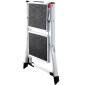 VEVOR Step Ladder 2-Step χωρητικότητας 150kg, Εργονομικό αναδιπλούμενο σκαμπό από ατσάλι με φαρδύ αντιολισθητικό πεντάλ, στιβαρό σκαμπό για ενήλικες νήπια, πολλαπλή χρήση για οικιακό, κουζίνα, γραφείο, τροχόσπιτα