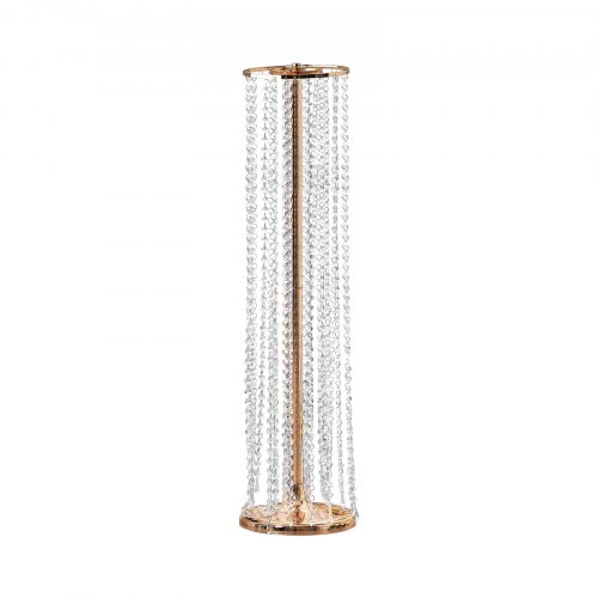 VEVOR 2PCS 35,43 ιντσών /90cm Ψηλός Κρυστάλλινος Γάμος Λουλούδια Βάζα, Πολυτελή Κεντρικά Βάζα Λουλούδια Κρυστάλλινο Χρυσό Βάζο Μεταλλικό, Ιδανικό για Τελετή Τελετής Γαμήλιο πάρτι T-stage Dinner Event Ξενοδοχείο Διακόσμηση σπιτιού