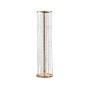 VEVOR 2PCS 35,43 ιντσών /90cm Ψηλός Κρυστάλλινος Γάμος Λουλούδια Βάζα, Πολυτελή Κεντρικά Βάζα Λουλούδια Κρυστάλλινο Χρυσό Βάζο Μεταλλικό, Ιδανικό για Τελετή Τελετής Γαμήλιο πάρτι T-stage Dinner Event Ξενοδοχείο Διακόσμηση σπιτιού