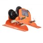 Χειροκίνητο καροτσάκι VEVOR Electric Hoist, 499 kg/0,5 Ton χωρητικότητα για PA200 PA250 PA300 PA400 PA500, Push Beam Trolley with Dual Wheels, 6 cm-12 cm Ρυθμιζόμενο πλάτος φλάντζας για ευθεία κυρτή δοκό I