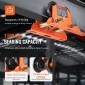 Χειροκίνητο καροτσάκι VEVOR Electric Hoist, 499 kg/0,5 Ton χωρητικότητα για PA200 PA250 PA300 PA400 PA500, Push Beam Trolley with Dual Wheels, 6 cm-12 cm Ρυθμιζόμενο πλάτος φλάντζας για ευθεία κυρτή δοκό I