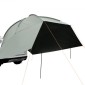 VEVOR Vehicle Awning, Large 10' x 7' Shade Coverage Πλαϊνή τέντα αυτοκινήτου, PU2000mm UV50+ Τέντα αυτοκινήτου με εκτεταμένα πλαϊνά κουβούκλια και φορητή τσάντα αποθήκευσης, Κατάλληλη για φορτηγά, SUV, Van, Campers