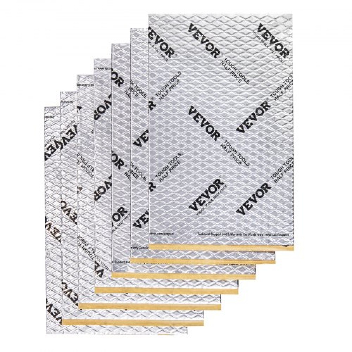 VEVOR Car Sound Deadening Mat, 80 mil 3,3sq.m Υλικό Ηχοαπόσβεσης Αυτοκινήτων, Βουτύλιο Αυτοκινήτων Sound Deadener, ηχομόνωση και κραδασμικό υλικό για αυτοκίνητο