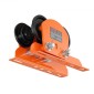 Χειροκίνητο καροτσάκι VEVOR Electric Hoist, χωρητικότητα 998 kg/1 τόνο για PA200 PA250 PA300 PA400 PA500, Καρότσι Push Beam with Dual Wheels, 6,8 cm-11 cm Ρυθμιζόμενο πλάτος φλάντζας δοκού για ευθεία καμπύλη δοκό
