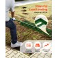 VEVOR Lan Leveling Rake, 48"x10" Level Lawn Tool, Heavy-dty Leveler Lawn with 78" Steel Extented Hand, Yard level Rake Dress for Garden, Golf Lawn, Farm