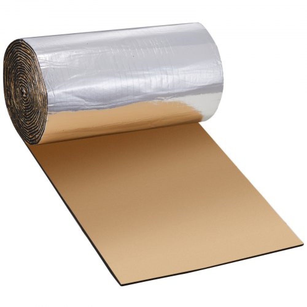 VEVOR Car Sound Deadening Mat, 200 mil 3,3sq.m Automotive Sound Deadener, High Density Foam Sound Deadener Material & Heat Barrier, Double Layer Waterproof Structure Acoustic Insulation Mat