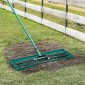 VEVOR Lan Leveling Rake, Εργαλείο γκαζόν επιπέδου 30"x10", Επίπεδο γκαζόν βαρέως τύπου με ατσάλινη εκτεταμένη λαβή 78", Στολή ισοπεδωτική τσουγκράνα αυλής για κήπο, γκαζόν γκολφ, αγρόκτημα