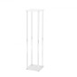 VEVOR 10PCS 23,6 ιντσών/60 εκ. Υψηλό σταντ για λουλούδια γάμου, με ακρυλικό laminate, ακρυλικό βάζο με στήλη γεωμετρικά κεντρικά στάντ, φλοράλ ράφι οθόνης για δεξίωση εκδηλώσεων T-Stage, Διακόσμηση για πάρτι σπιτιού
