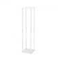 VEVOR 10PCS 23,6 ιντσών/60 εκ. Υψηλό σταντ για λουλούδια γάμου, με ακρυλικό laminate, ακρυλικό βάζο με στήλη γεωμετρικά κεντρικά στάντ, φλοράλ ράφι οθόνης για δεξίωση εκδηλώσεων T-Stage, Διακόσμηση για πάρτι σπιτιού