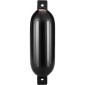 Φτερά σκάφους VEVOR, 14 cm x 51 cm προφυλακτήρες σκάφους για σύνδεση, φουσκωτό ραβδωτό φτερό με κεντρικές τρύπες, προφυλακτήρας φτερού αποβάθρας θαλάσσης με αντλία αέρα, 4 βελόνες και 4 σχοινιά και τσάντα αποθήκευσης, μαύρο
