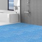 VEVOR Modular Interlocking Cushion, 50 Pack 30 x 30 cm Splicing Drinage Mats, Μαλακό PVC Πλακάκια δαπέδου αποχέτευσης, Αντιολισθητικές οπές αποστράγγισης για τουαλέτα, Μπάνιο, Κουζίνα, Πισίνα, Υγρό Χώρο, Μπλε