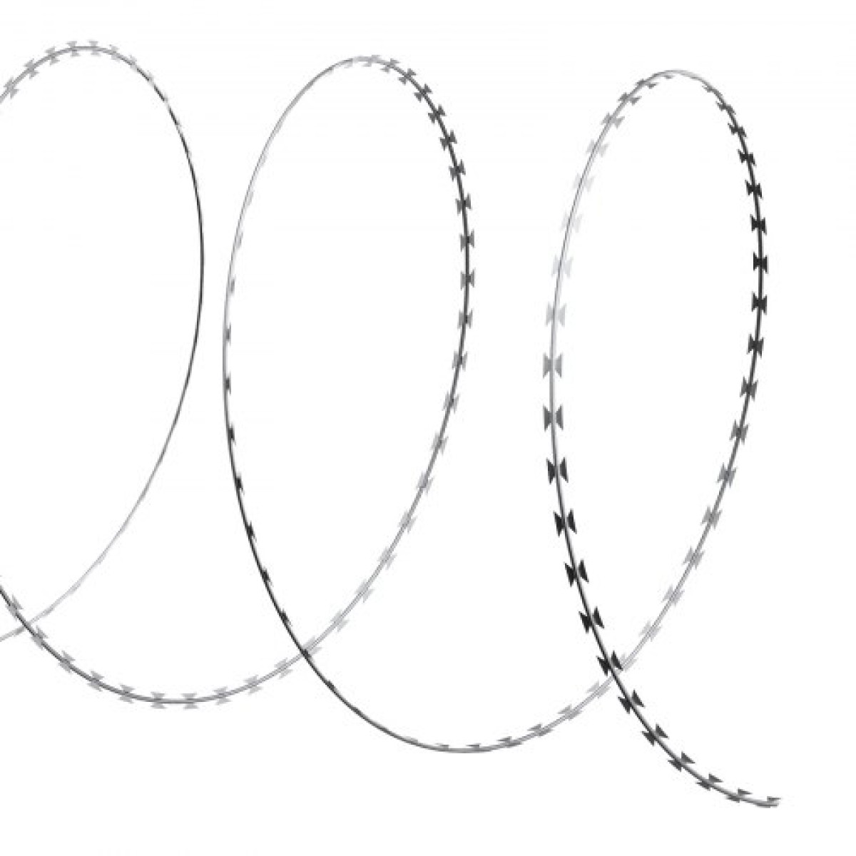 VEVOR Razor Wires, 75 m Razor Barbed Wire, 5 Rolls Razor Wire Περίφραξη Razor Fence, Razor Ribbon Razor Wire Galvanized Razor Wire Fence, Rolls Razor Wire for Garden