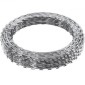 VEVOR Razor Wires, 75 m Razor Barbed Wire, 5 Rolls Razor Wire Περίφραξη Razor Fence, Razor Ribbon Razor Wire Galvanized Razor Wire Fence, Rolls Razor Wire for Garden