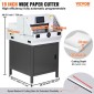 VEVOR Electric Paper Cutter 482,6 mm Πλάτος κοπής 80 mm Πάχος 177,8 mm Οθόνη αφής