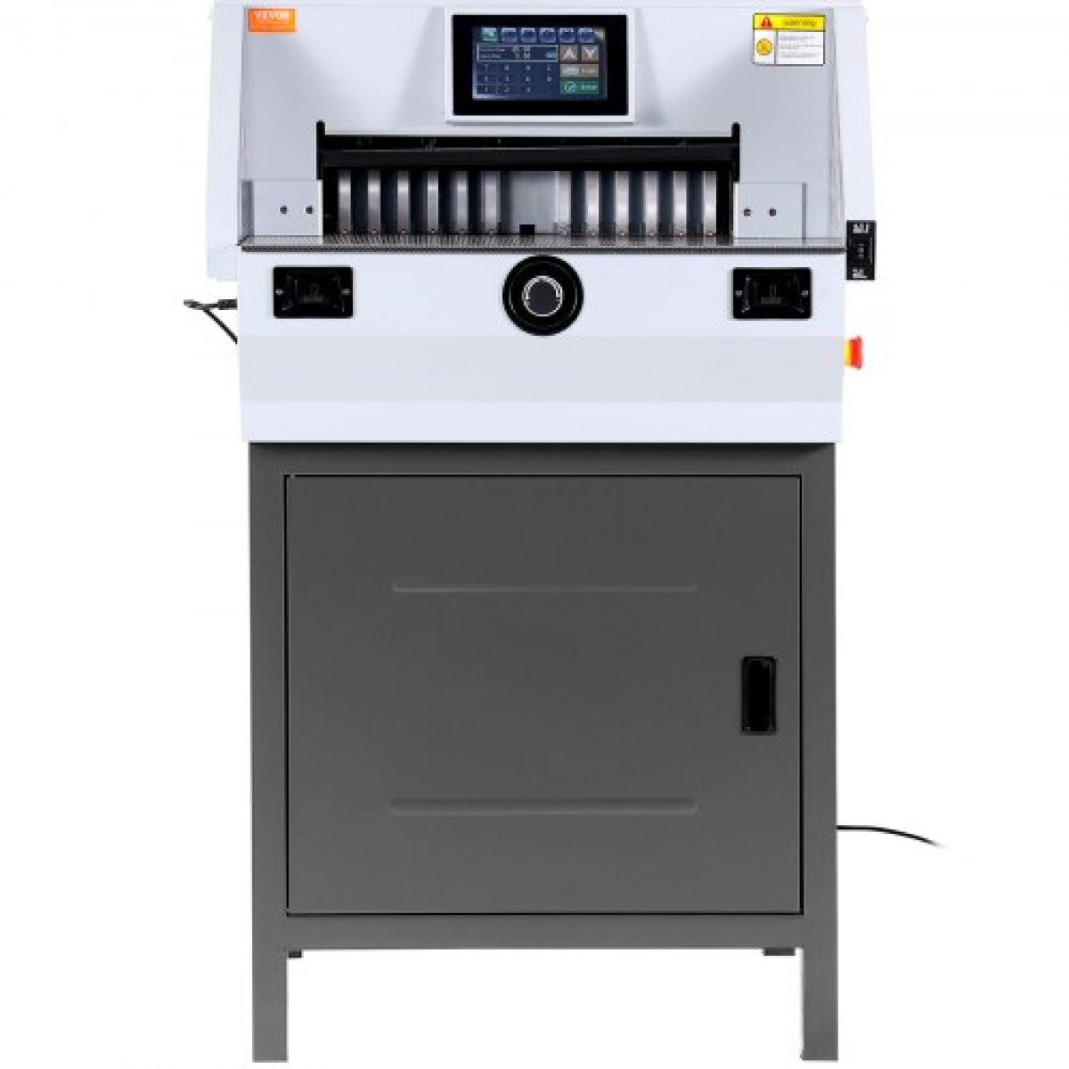 VEVOR Electric Paper Cutter 482,6 mm Πλάτος κοπής 80 mm Πάχος 177,8 mm Οθόνη αφής