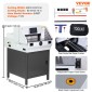 VEVOR Electric Paper Cutter 482,6 mm Πλάτος κοπής 80 mm Πάχος 177,8 mm Οθόνη αφής