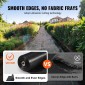 VEVOR 4,27m x 18,29m Premium Heavy Duty Weed Barrier Landscape Fabric, 142 g Woven Geotextile Fabric Under Gravel, Υψηλή διαπερατότητα για Weed Blocker Weed Mat, Driveway Fabric, Weed Control Πανί κήπου