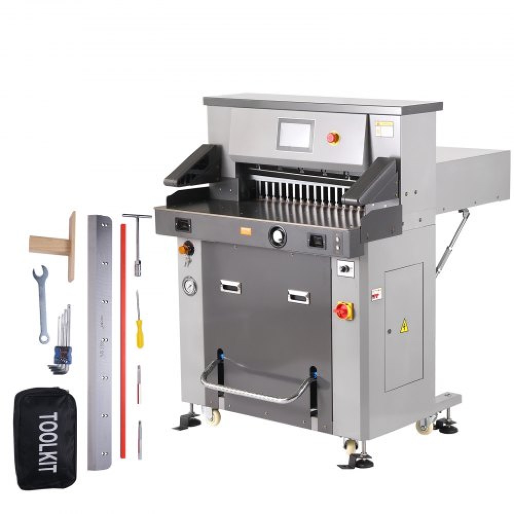VEVOR Electric Hydraulic Paper Cutter 660,4 mm Πλάτος κοπής 80 mm Πάχος 177,8 mm Σίτα