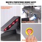 VEVOR Electric Hydraulic Paper Cutter 660,4 mm Πλάτος κοπής 80 mm Πάχος 177,8 mm Σίτα