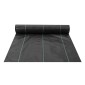 VEVOR Weed Barrier Landscape Fabric, 1,83 x 91,44 m Heavy Duty Garden Weed Fabric, Woven PP Weed Control Fabric, Driveway Fabric, Geotextile Fabric for Landscape, Ground Cover, Weed Blocker Weed Mat, Μαύρο