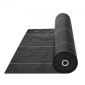 VEVOR Weed Barrier Landscape Fabric, 1,83 x 91,44 m Heavy Duty Garden Weed Fabric, Woven PP Weed Control Fabric, Driveway Fabric, Geotextile Fabric for Landscape, Ground Cover, Weed Blocker Weed Mat, Μαύρο