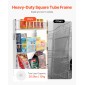 VEVOR Over the Door Pantry Organizer, Οργάνωση και αποθήκευση ντουλαπιών 8 επιπέδων, βαρέως τύπου ατσάλινη κρεμαστή σχάρα μπαχαρικών, ρυθμιζόμενα ράφια τοίχου για καρυκεύματα, για οικιακή κουζίνα μπάνιο πλυντηρίου, λευκό