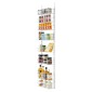 VEVOR Over the Door Pantry Organizer, Οργάνωση και αποθήκευση ντουλαπιών 8 επιπέδων, βαρέως τύπου ατσάλινη κρεμαστή σχάρα μπαχαρικών, ρυθμιζόμενα ράφια τοίχου για καρυκεύματα, για οικιακή κουζίνα μπάνιο πλυντηρίου, λευκό