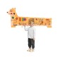 VEVOR Puppy Activity Wall Busy Board Panels, 12 Activities, Montessori Sensory Wall Toy για παιδιά 3-12 ετών, Montessori Learning Activity Center, Ideal for Toddler Playroom Nursroom Classroom