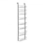 VEVOR Over the Door Pantry Organizer, Οργάνωση και αποθήκευση ντουλαπιών 9 επιπέδων, κρεμαστή σχάρα μπαχαρικών από ατσάλι βαρέως τύπου, ρυθμιζόμενα ράφια μπαχαρικών στον τοίχο, για οικιακή κουζίνα μπάνιο πλυντηρίου, μαύρο