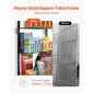 VEVOR Over the Door Pantry Organizer, Οργάνωση και αποθήκευση ντουλαπιών 9 επιπέδων, κρεμαστή σχάρα μπαχαρικών από ατσάλι βαρέως τύπου, ρυθμιζόμενα ράφια μπαχαρικών στον τοίχο, για οικιακή κουζίνα μπάνιο πλυντηρίου, μαύρο