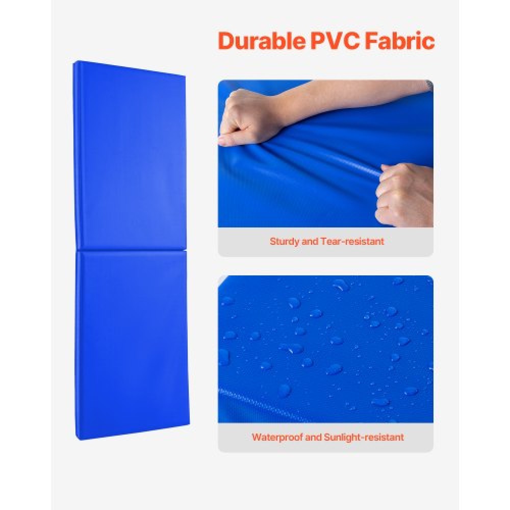 VEVOR Gym Wall Padding Waterproof Basketball Mat 5 cm Thick Foam Court Garage