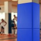 Επένδυση τοίχου VEVOR Gym, 71 x 24 x 2 ιντσών, ανθεκτικό στο σχίσιμο χαλάκι τοίχου, αφαιρούμενο επίτοιχο γήπεδο μπάσκετ υψηλής πυκνότητας με πάχος αφρού 2 ιντσών, ανθεκτικό αδιάβροχο προστατευτικό μαξιλαράκι για υπόγειο γκαράζ γυμναστικής