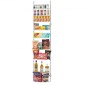 VEVOR Over the Door Pantry Organizer, Οργάνωση και αποθήκευση ντουλαπιών 9 επιπέδων, κρεμαστή σχάρα μπαχαρικών από ατσάλι βαρέως τύπου, ρυθμιζόμενα ράφια καρυκευμάτων τοίχου, για οικιακή κουζίνα μπάνιο πλυντηρίου, λευκό