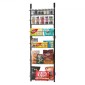 VEVOR Over the Door Pantry Organizer, Οργάνωση και αποθήκευση ντουλαπιών 6 επιπέδων, βαρέως τύπου ατσάλινη κρεμαστή σχάρα μπαχαρικών, ρυθμιζόμενα ράφια καρυκευμάτων τοίχου, για οικιακή κουζίνα, πλυντήριο μπάνιου, μαύρο