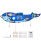 VEVOR Orca Activity Wall Busy Board Panels, 12 Activities, Montessori Sensory Wall Toy για παιδιά 3-12 ετών, Montessori Learning Activity Center, Ιδανικό για νηπιαγωγείο νηπιαγωγείου